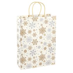 Alpine Snowflake Shopping Bags