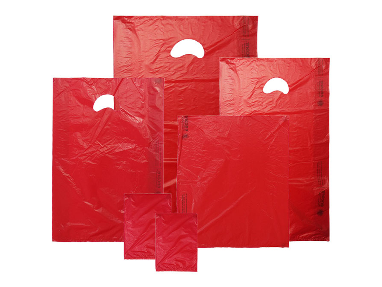 Red Merchandise Bags