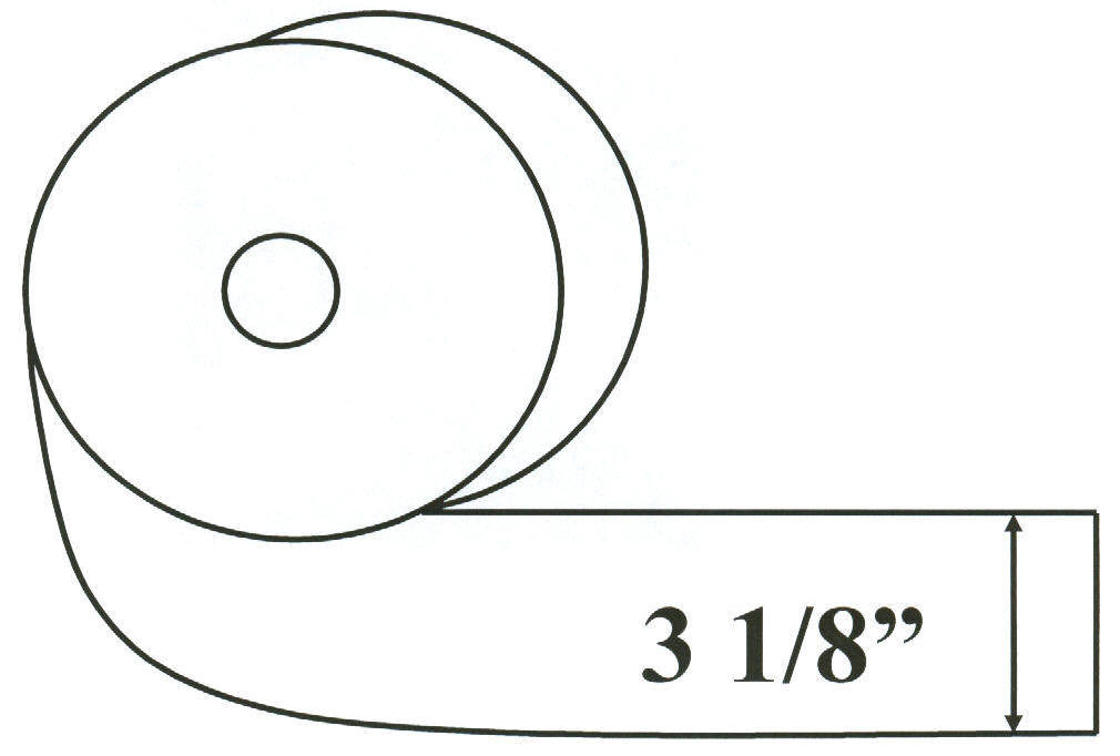 3 1/8" X 230' Thermal Receipt Paper Rolls