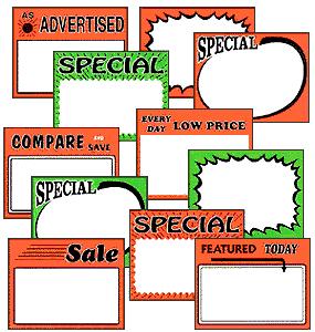 Value Bright Sign Cards