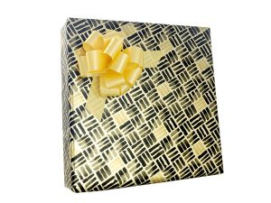 Gift Wrap Rolls - Gold Brushstrokes