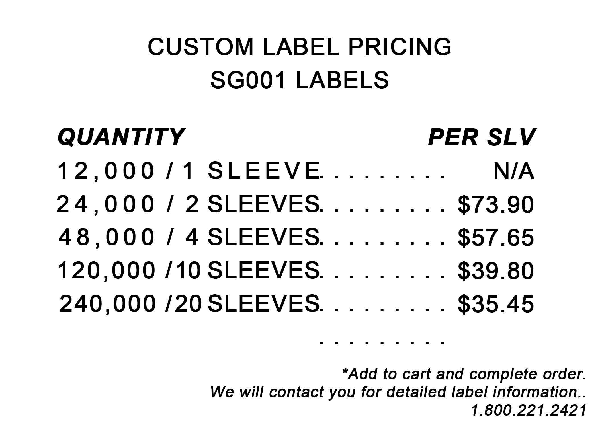 Signet Custom Labels - Image 3
