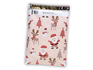 Woodland Santa Poly Mailers